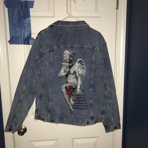 Young Thug YSL European Tour Denim Jacket